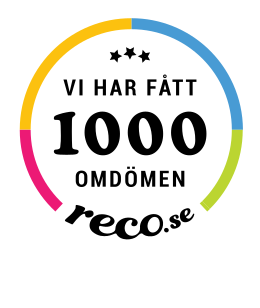 1000 omdömen på Reco